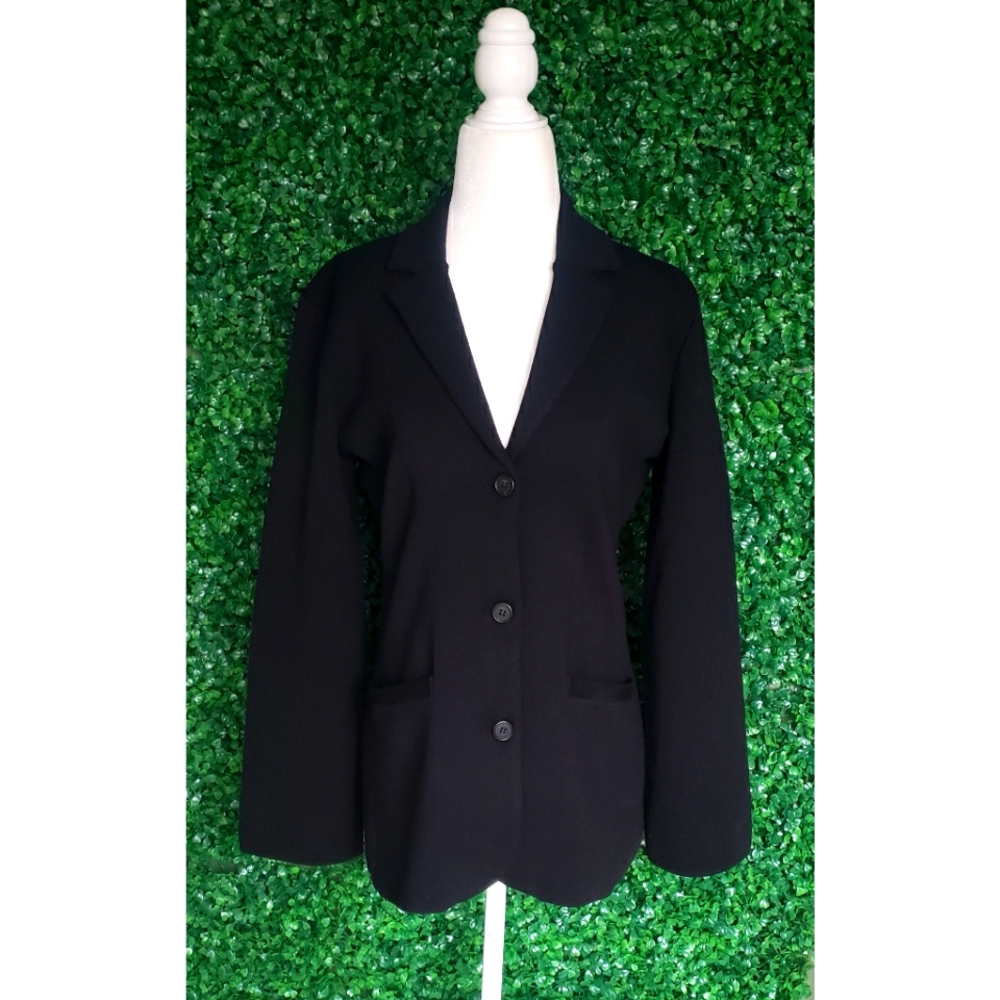 18. J.Crew Cinched-waist sweater-blazer - Picture 6 of 10